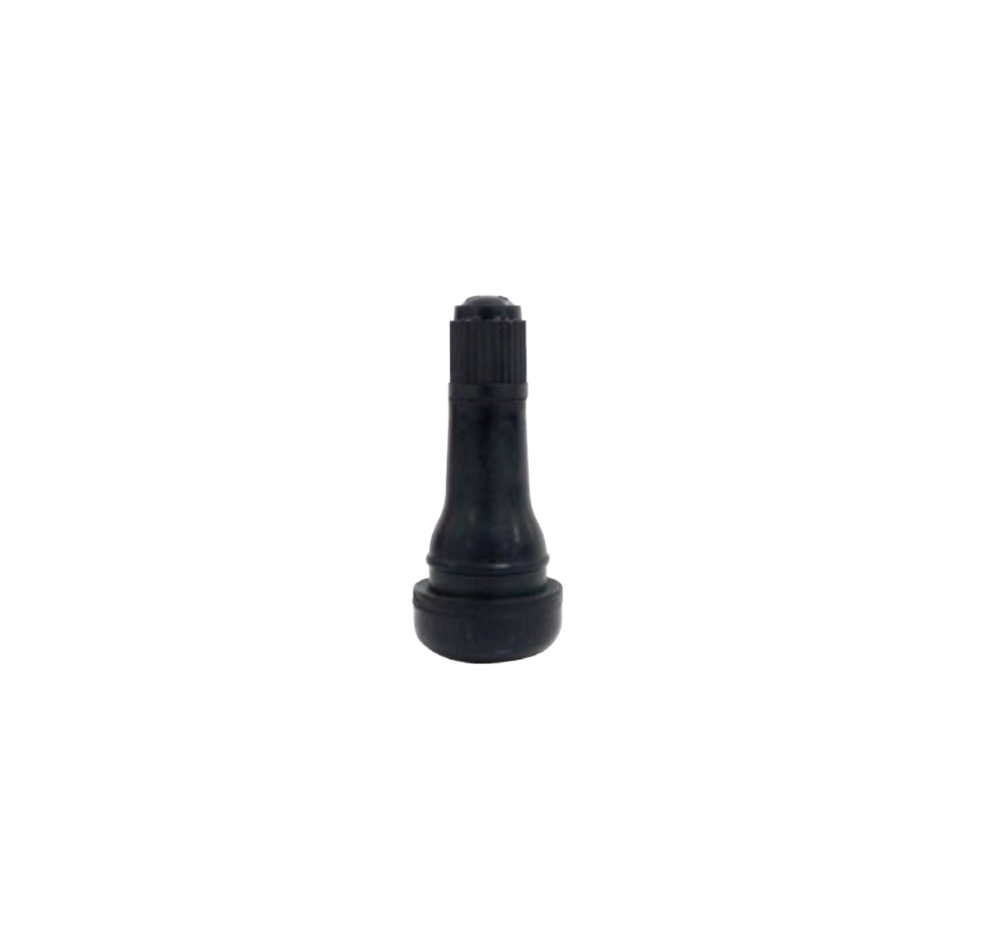 TR413 - Snap-In Rubber Tubeless Tire Valve - For 0.453" Bore Hole - 1.25" Height - 100 Pack