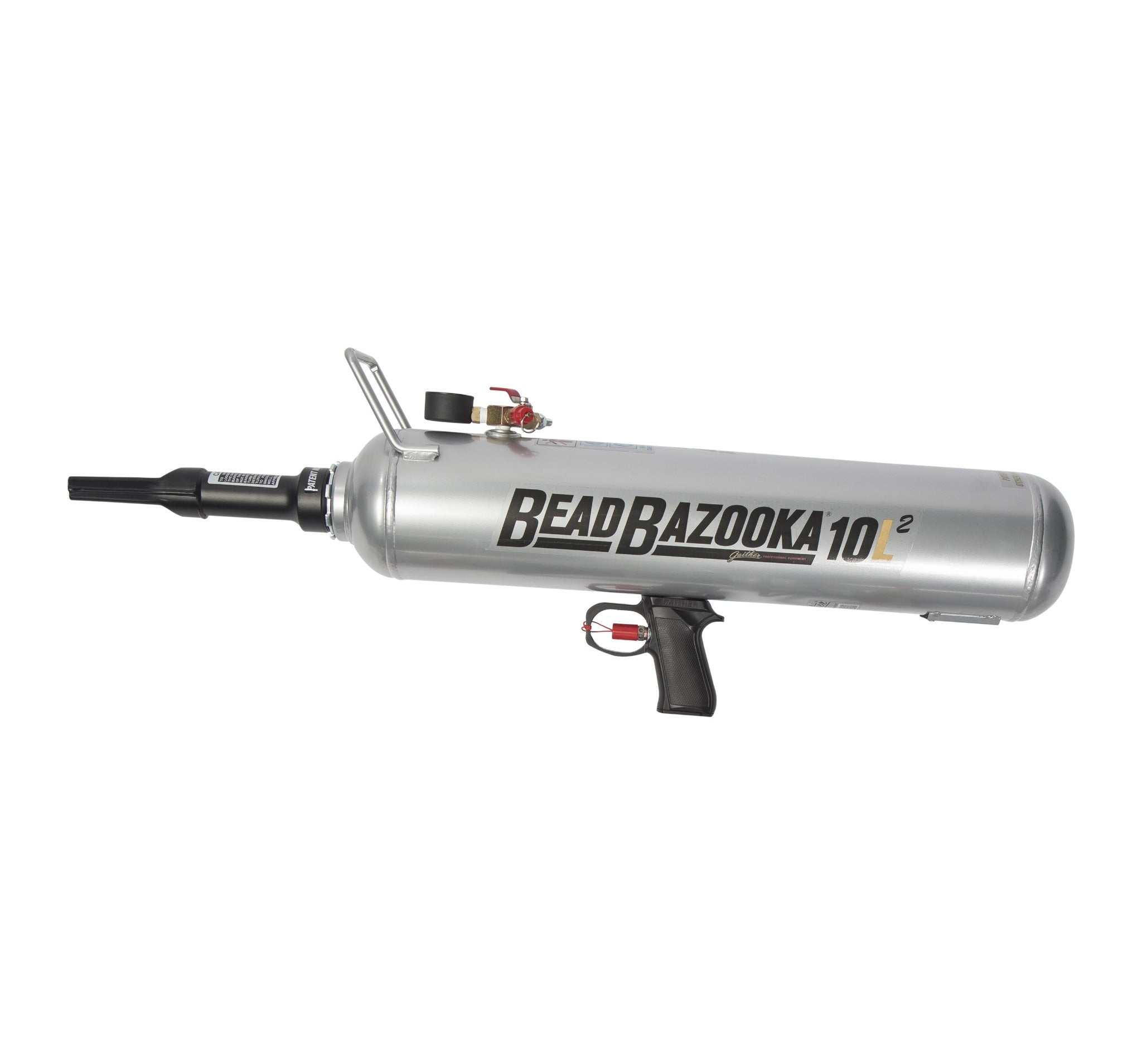 Bead Bazooka with 2” RAR Valve 10 Liter Gen 2