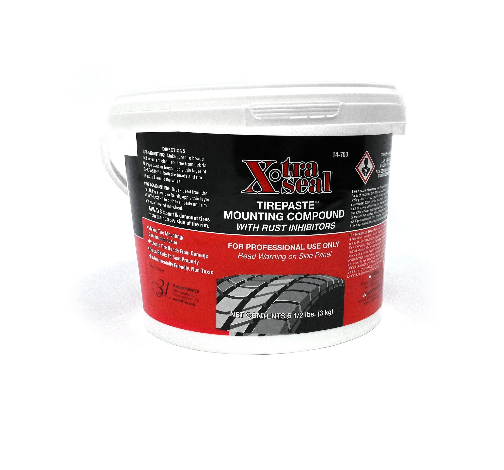 Xtra-Seal Euro Tirepaste Mounting Compound - Paste - 6.5 lb