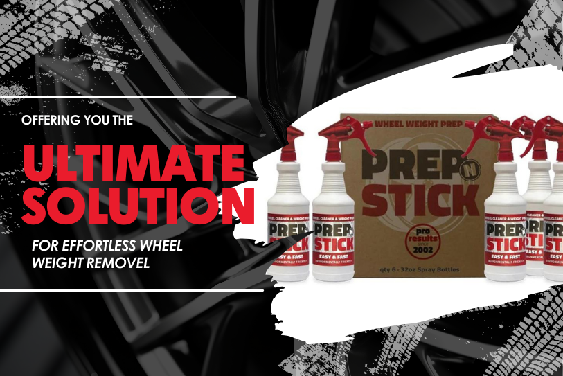 Introducing "Prep and Stick": Effortless Wheel Weight Removal Made Simple!