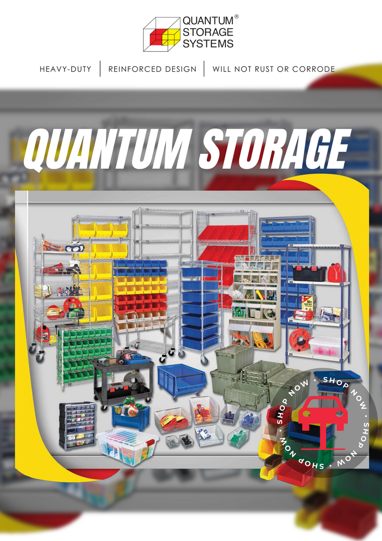 Keep Your Shop Organized with Quantum Storage Bins – The Ultimate Solution for Every Need