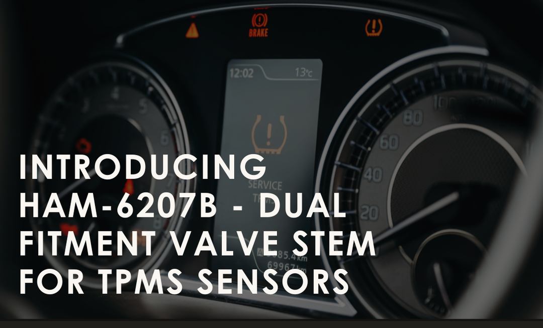 Introducing HAM-6207B - Dual Fitment Valve Stem for TPMS Sensors