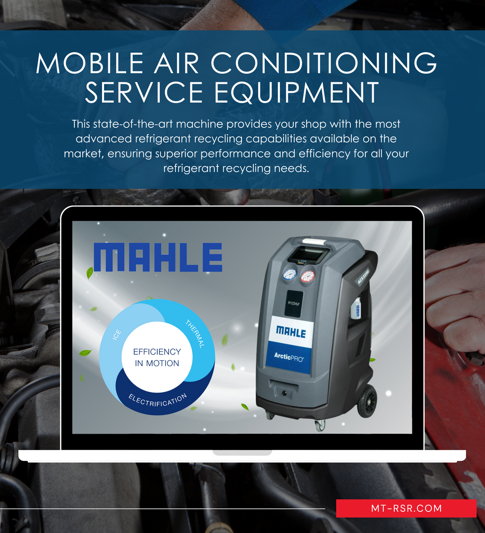 Exciting News: MT-RSR Now Offers Mobile Air Conditioning Service Equipment from MAHLE!