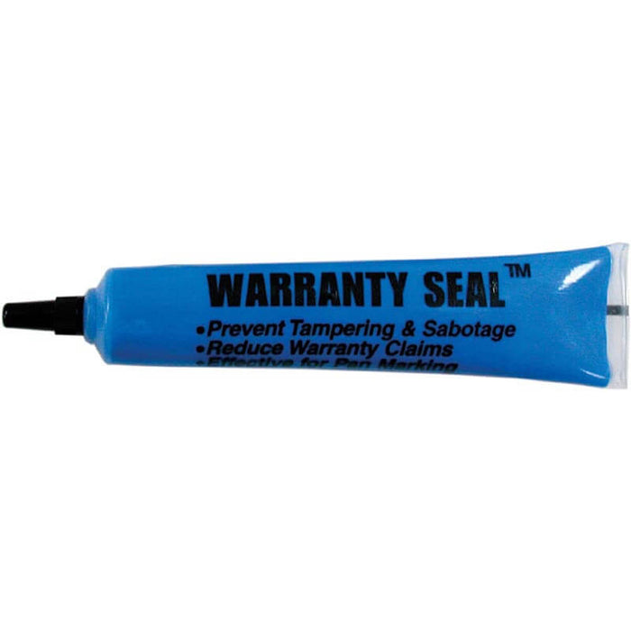 Warranty Seal Marker Tube - Blue - Box of 48