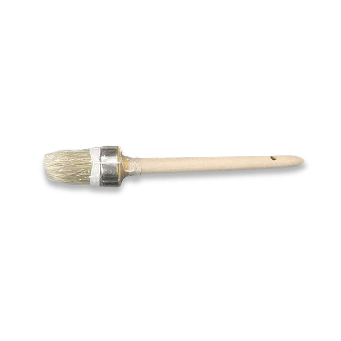 Straight Tire Brush Wood Handle