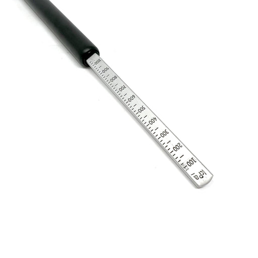 Straight-On Dual Foot Air Gauge - 10", 10-150 PSI