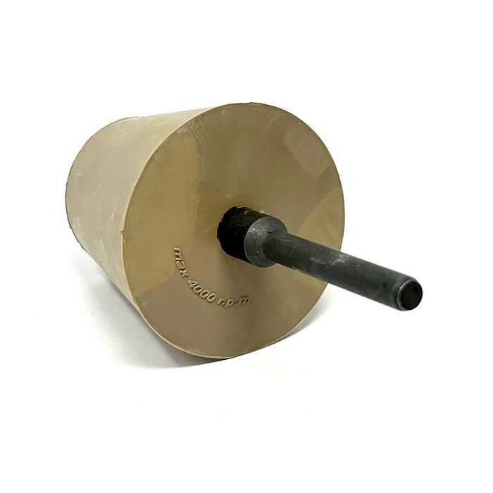 Eraser Wheel for Removing Adhesives - Small, Conical