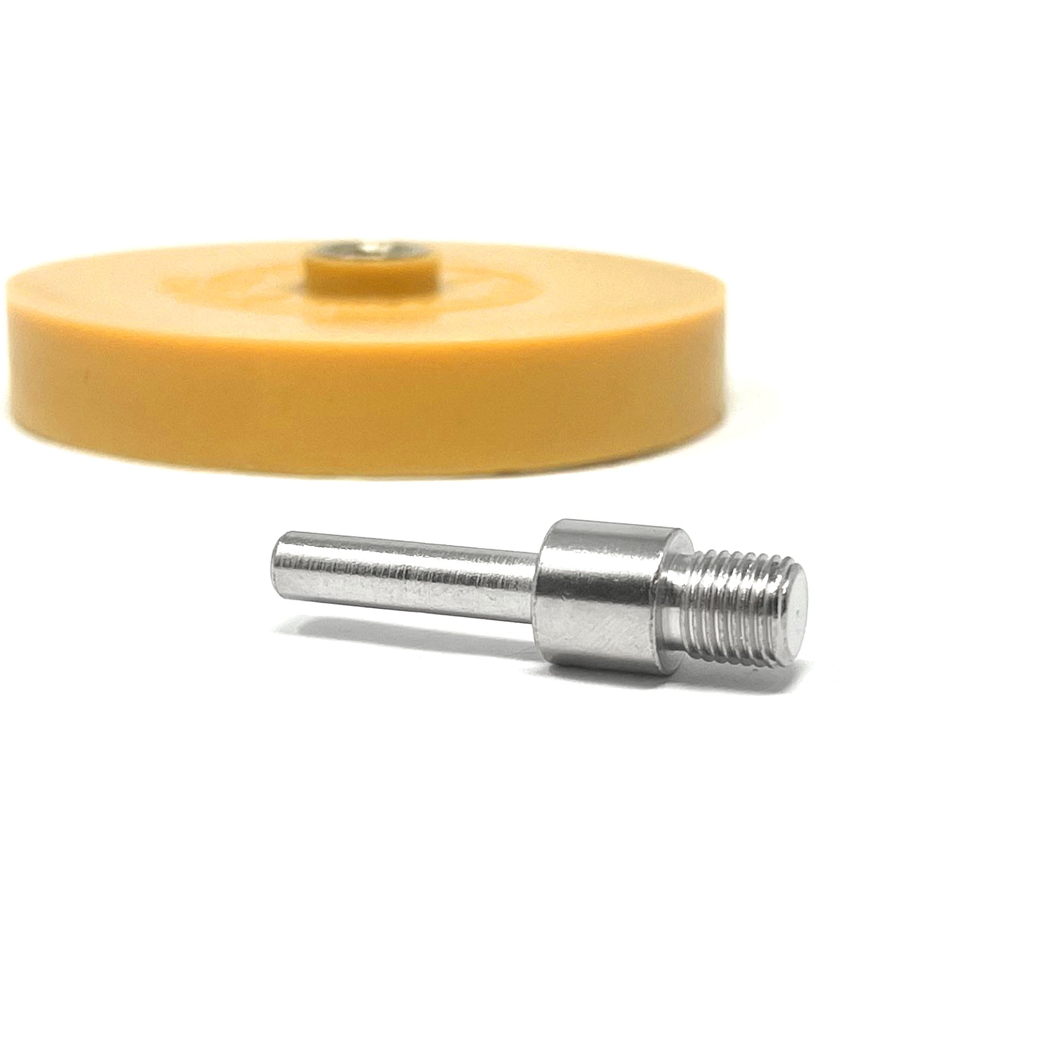 Eraser Wheel for Removing Adhesives - 1/4" Shank