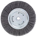 Crimped Straight Wire Wheel - 6" x 5/8" - 1/2" or 5/8" Arbor - 0.014" Wire