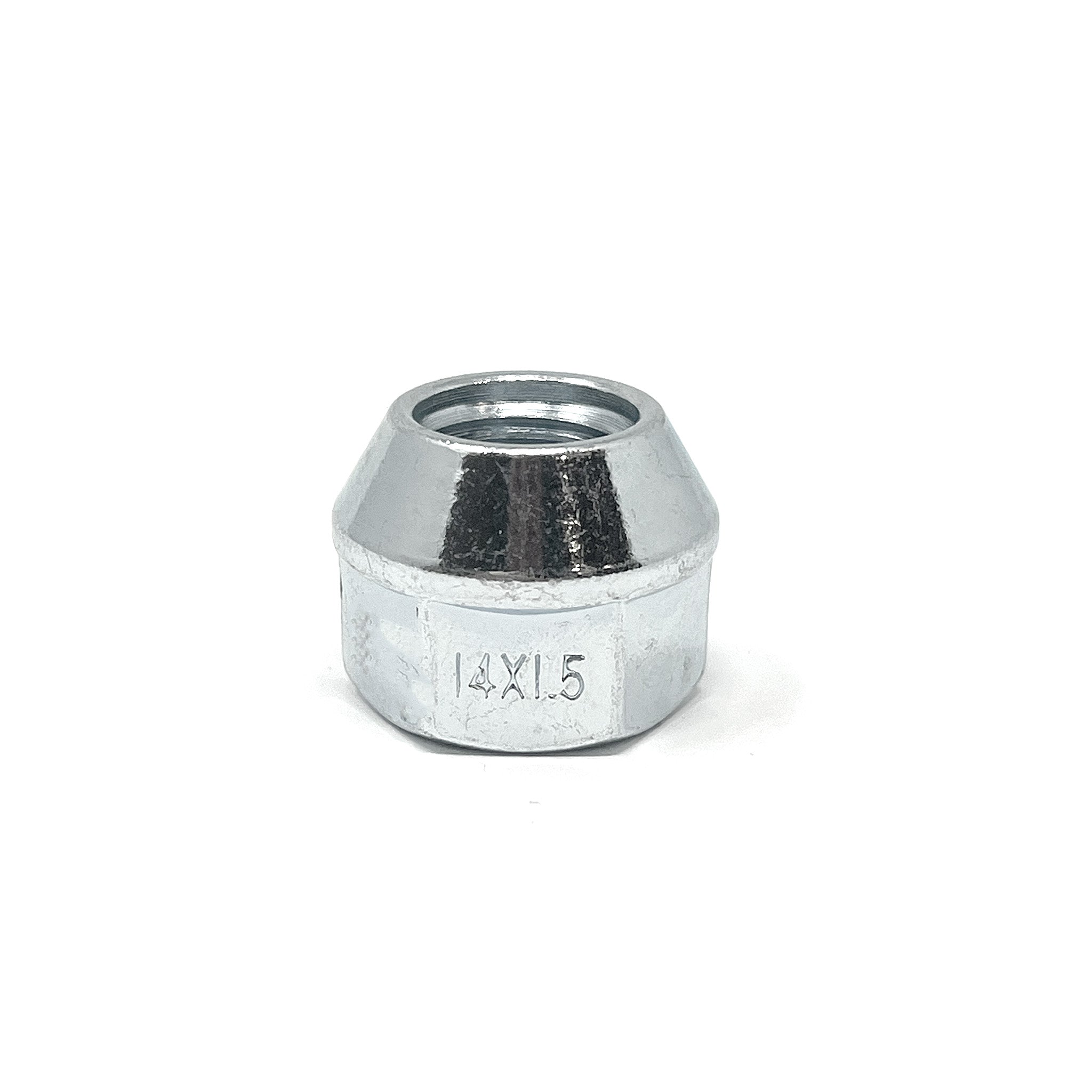 Lug Nut - 14x1.5mm - Open End Bulge - 3/4" Hex