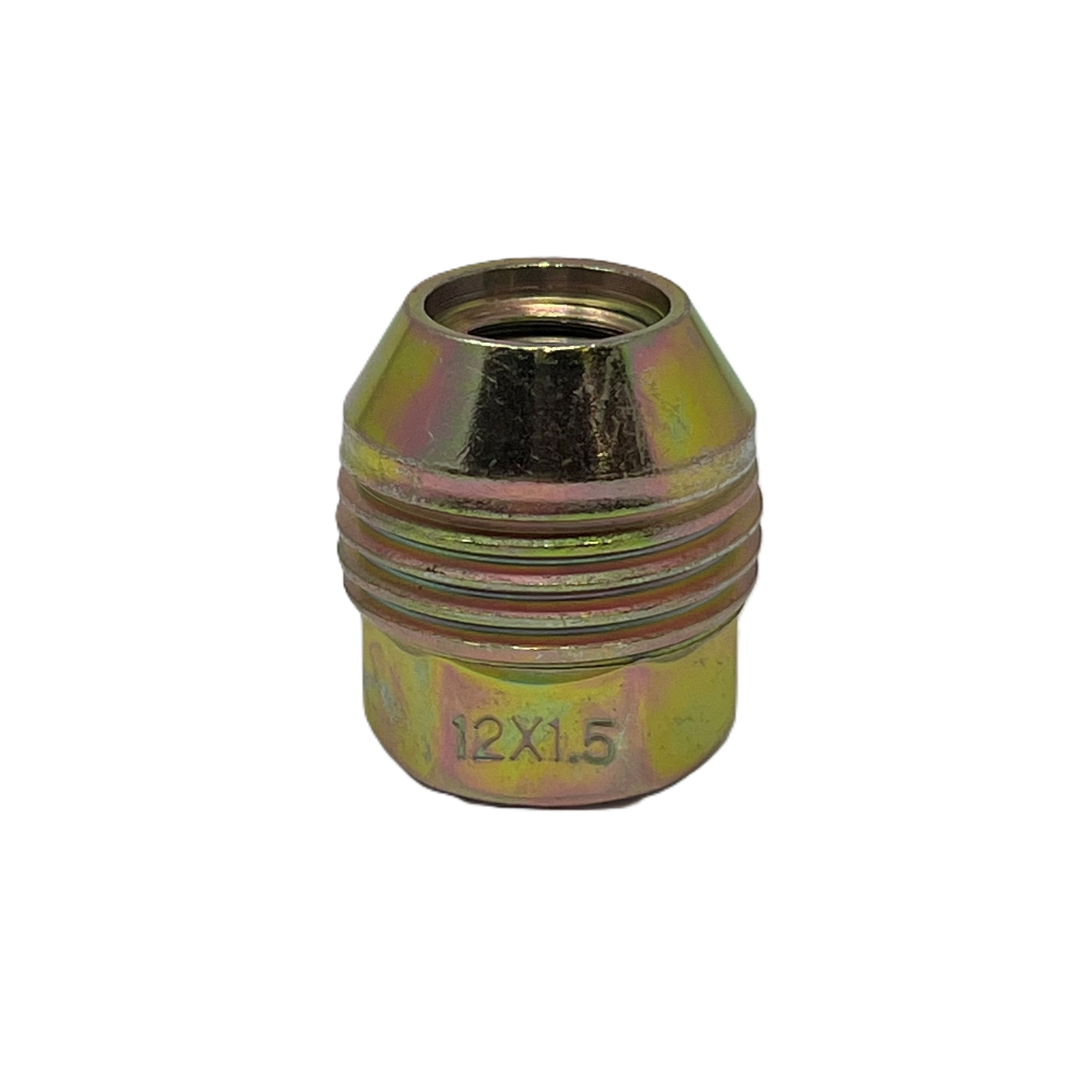 Lug Nut - 12x1.5mm - Open End Dual Thread - 3/4" Hex