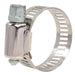 Hose Clamp - #12, Standard, Ventilated, Stainless - 10pk