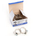 Hose Clamp - #12, Standard, Ventilated, Stainless - 10pk