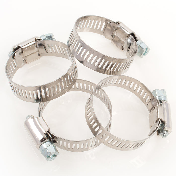Hose Clamp - #16, Standard, Ventilated, Stainless - 10pk