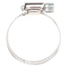 Hose Clamp - #20, Standard, Ventilated, Stainless - 10pk
