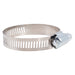 Hose Clamp - #28, Standard, Ventilated, Stainless - 10pk