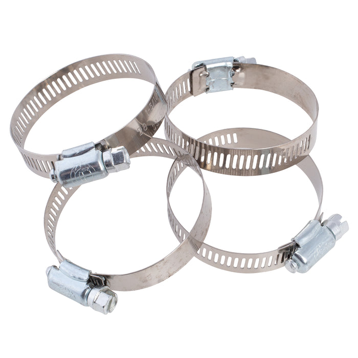Hose Clamp - #28, Standard, Ventilated, Stainless - 10pk