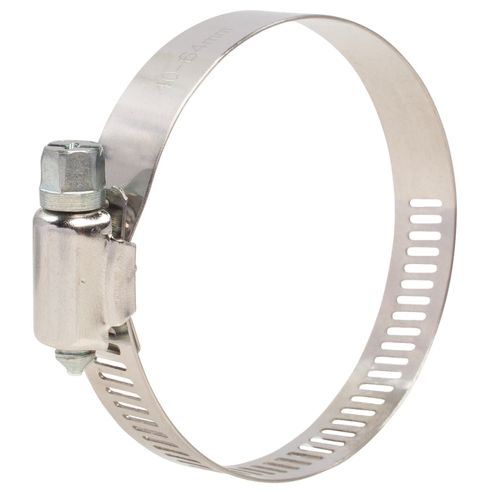 Hose Clamp - #32, Standard, Ventilated, Stainless - 10pk