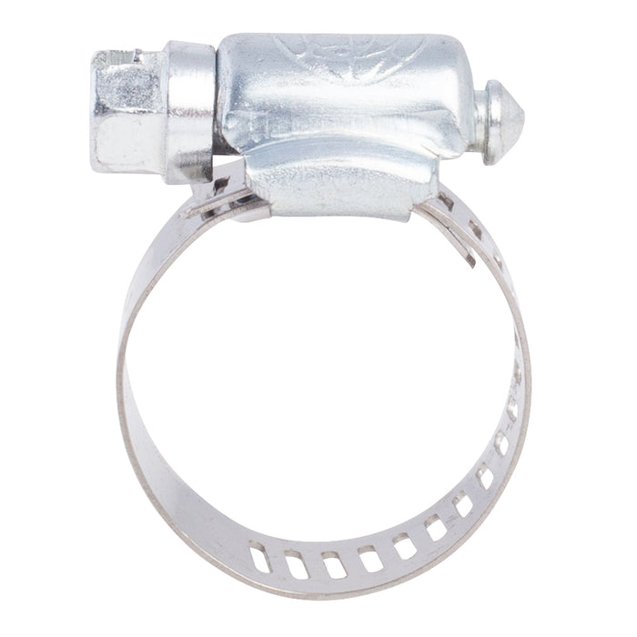 Hose Clamp - #8, Standard, Ventilated, Stainless - 10pk