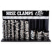 Hose Clamp Rack + Assortment - 221pc