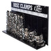 Hose Clamp Rack + Assortment - 221pc