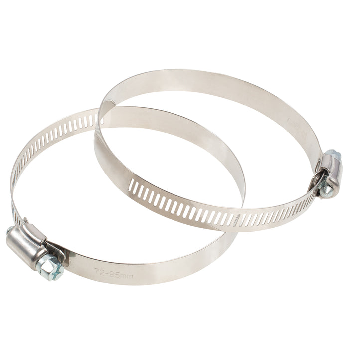 Hose Clamp - #52, Standard, Ventilated, Stainless - 10pk