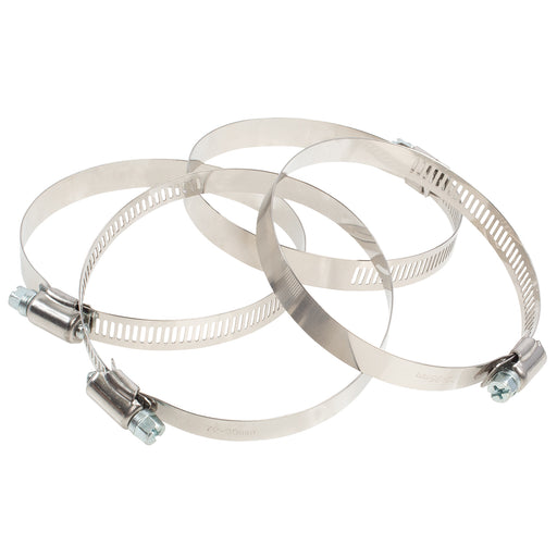 Hose Clamp - #52, Standard, Ventilated, Stainless - 10pk