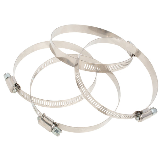 Hose Clamp - #56, Standard, Ventilated, Stainless - 10pk