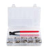 Pinch Style Hose Clamp Kit - 91pc w/ Tool