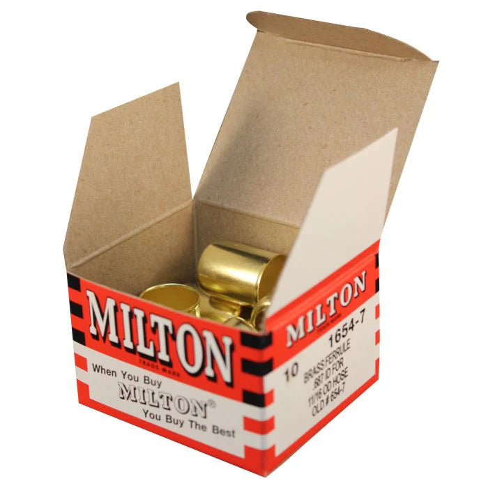 11/16" OD Brass Hose Ferrule (Box of 10)