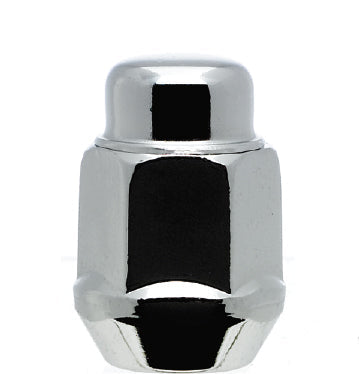 Lug Nut - 7/16" - Bulge Acorn - 3/4" Hex