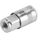Air Coupler Fitting - P-Style, 1/4" FNPT