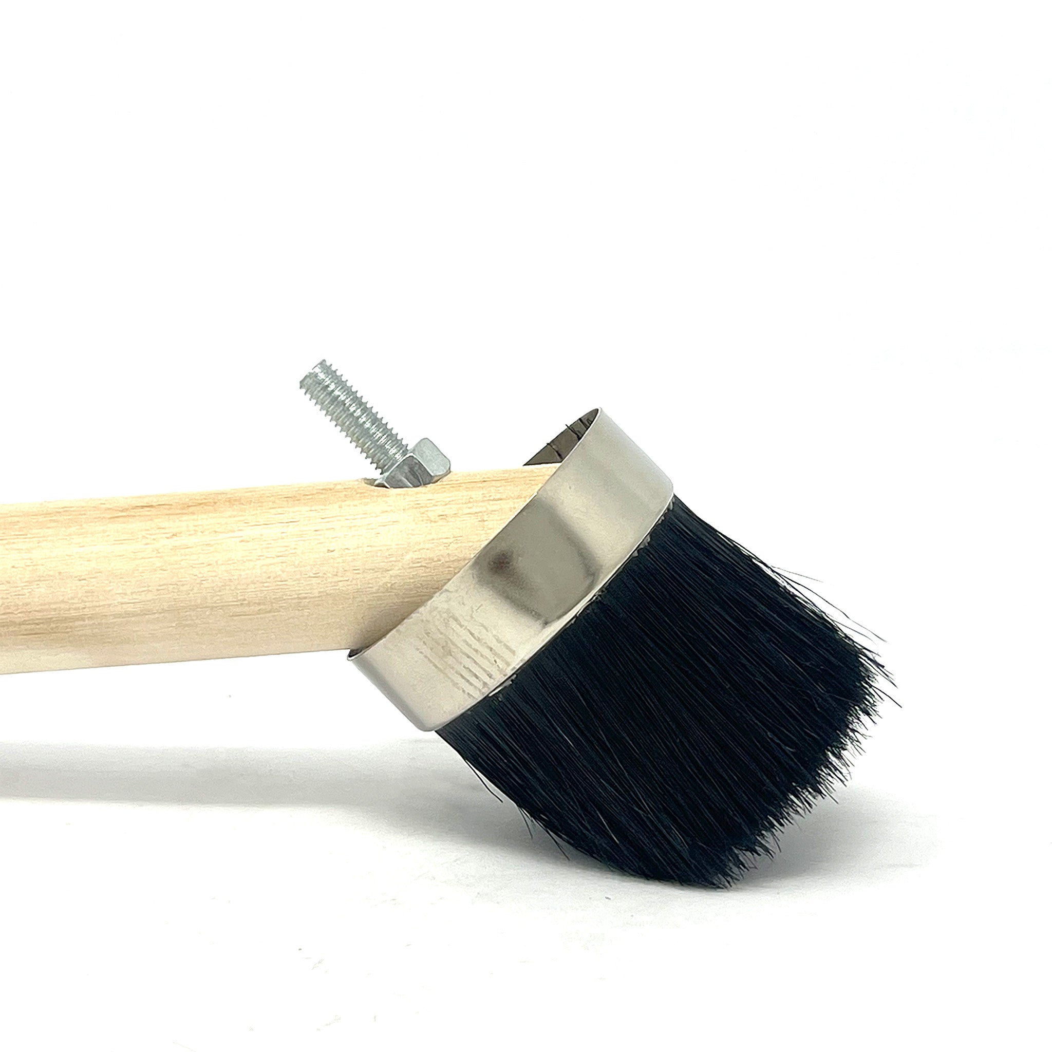 1 3/4" Head Tire Mounting Paste Applicator Brush - Wood Handle