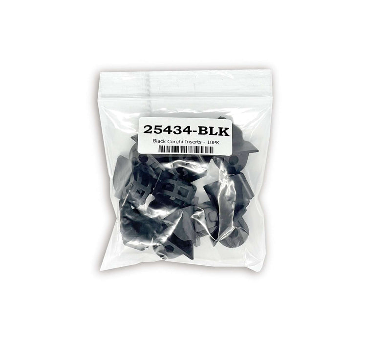 Black Corghi/Coats Metal Head Inserts   10PK 8 11100106, 100106