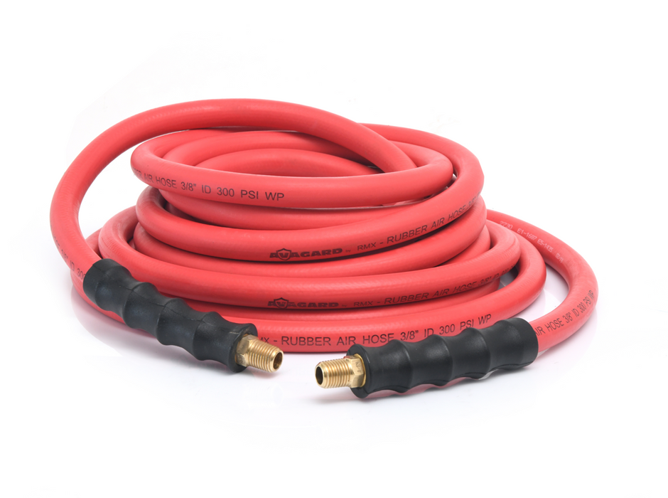 Avagard Air Hose - 3/8" x 35' 3/8" MPT w 1/4" Reducer - 300 PSI