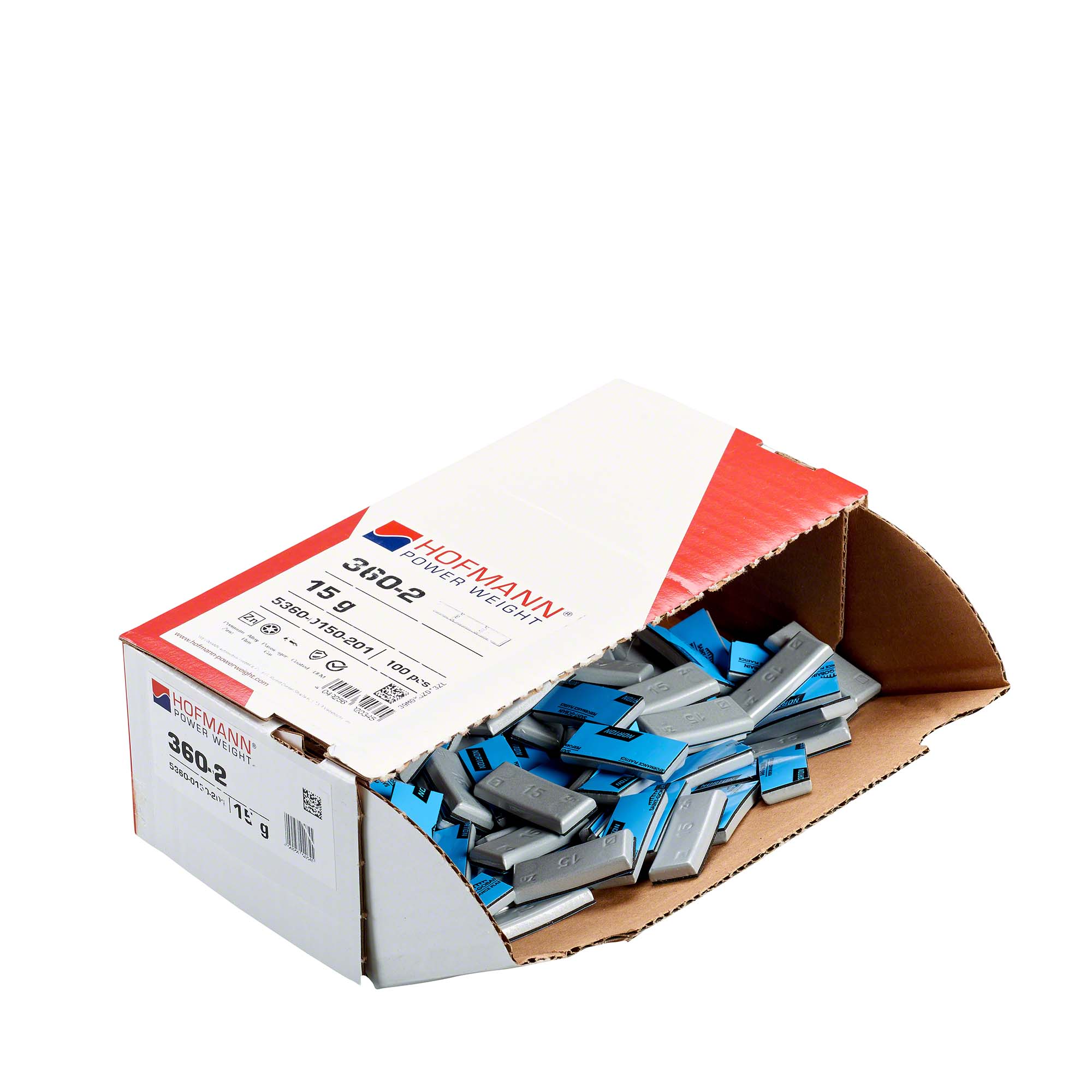 Adhesive Wheel Weight - HPW Type 360 - 15g - Box of 100