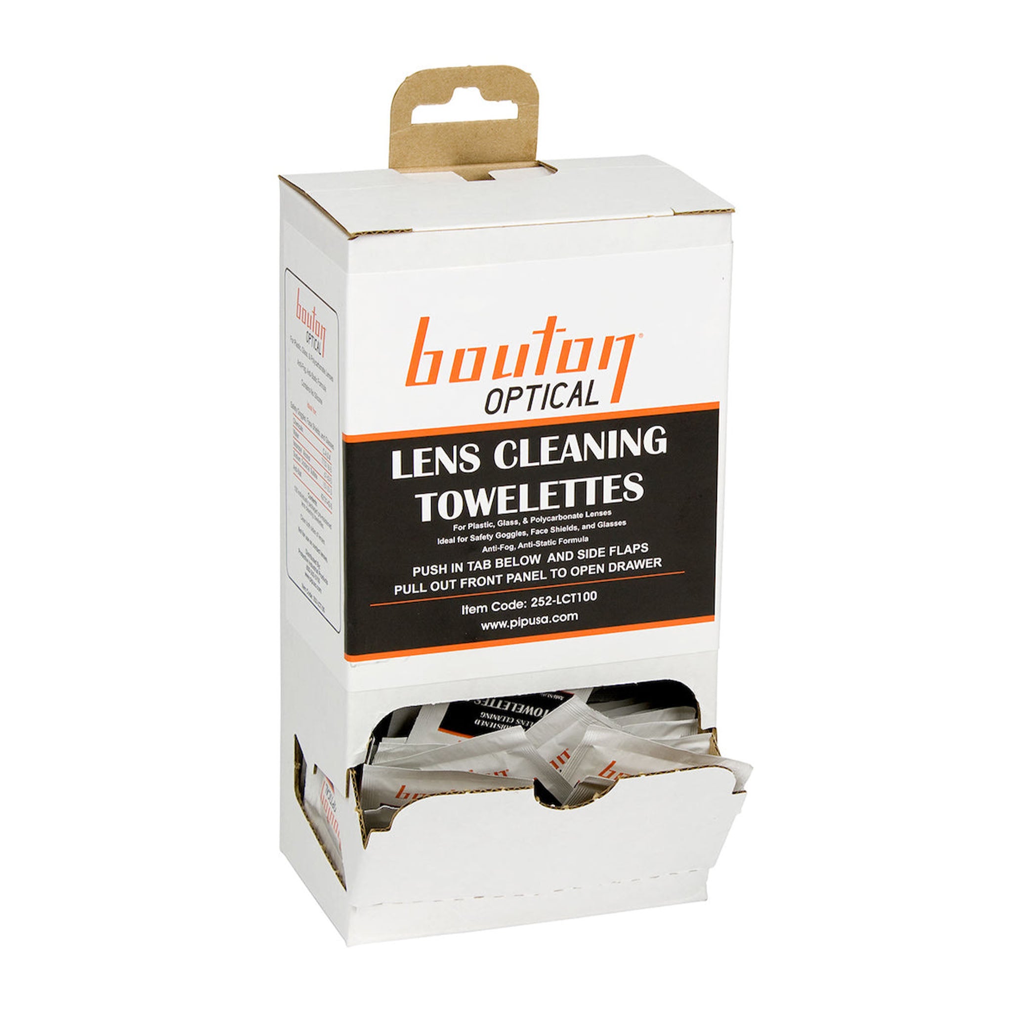 Lens Cleaning Towelettes - 100pk Dispenser