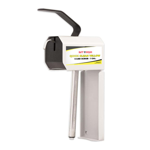 Wall Mount Dispenser for 1 Gal. Quick Clean Yellow Hand Scrub