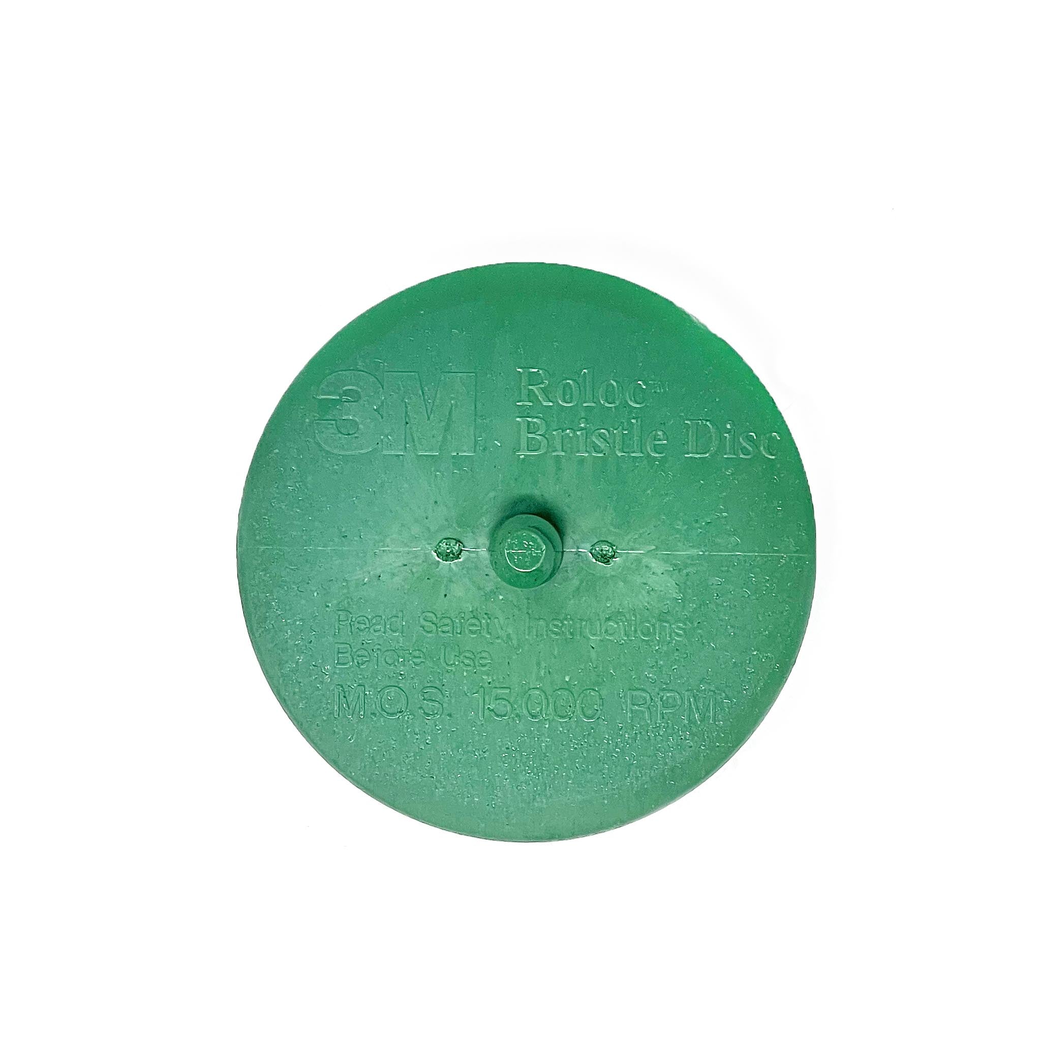 Scotch-Brite Roloc Bristle Disc 07526, 3 in x 5/8 Tapered Coarse, 10/Carton