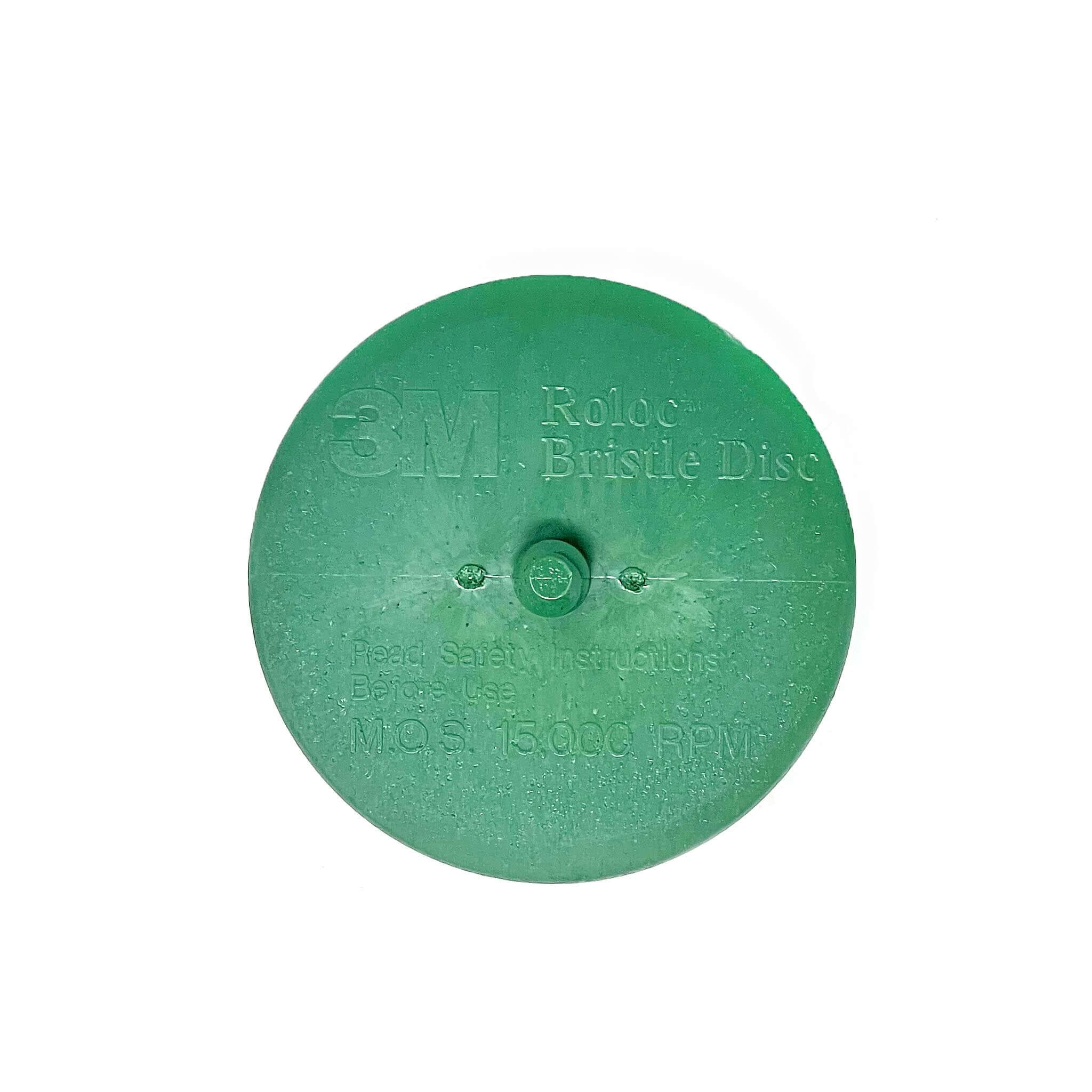 Scotch-Brite Roloc Bristle Disc 07526, 3 in x 5/8 Tapered Coarse, 10/C