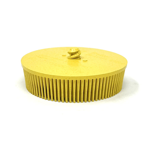Scotch-Brite Roloc Bristle Disc 07527, 3 in x 5/8 Tapered Medium, 10/carton