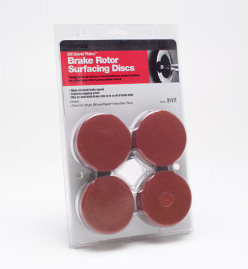3M Roloc Brake Rotor Surface Disc Refill Pack - 4pk