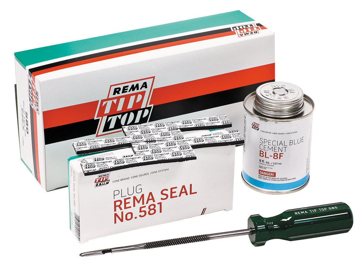 Rema 580 Insert Repair Kit, (1 ea - 581 inserts, BL-8 glue & 585 tool)