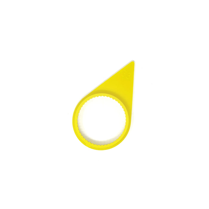 Wheel Nut Indicator - 33mm, Std. Hi-Vis Yellow - 100pk