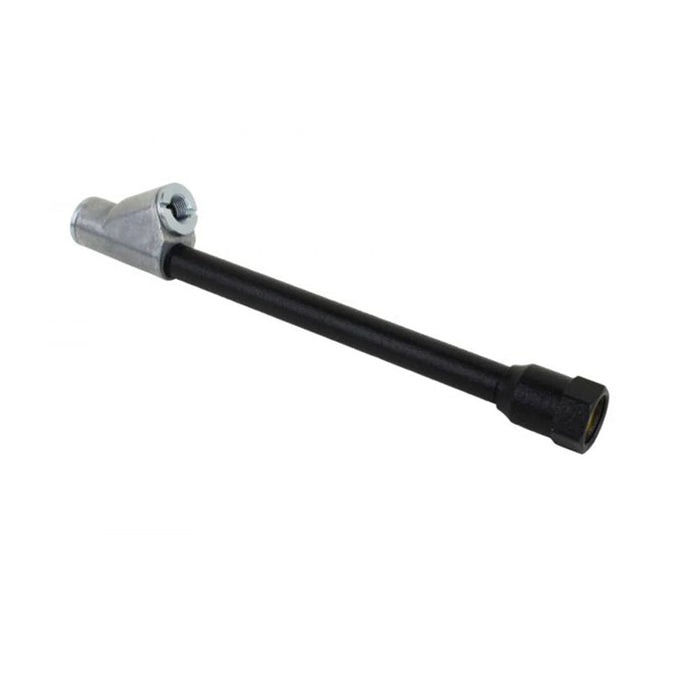 Dual Foot Lock-On Air Chuck - Black, 1/4" FNPT