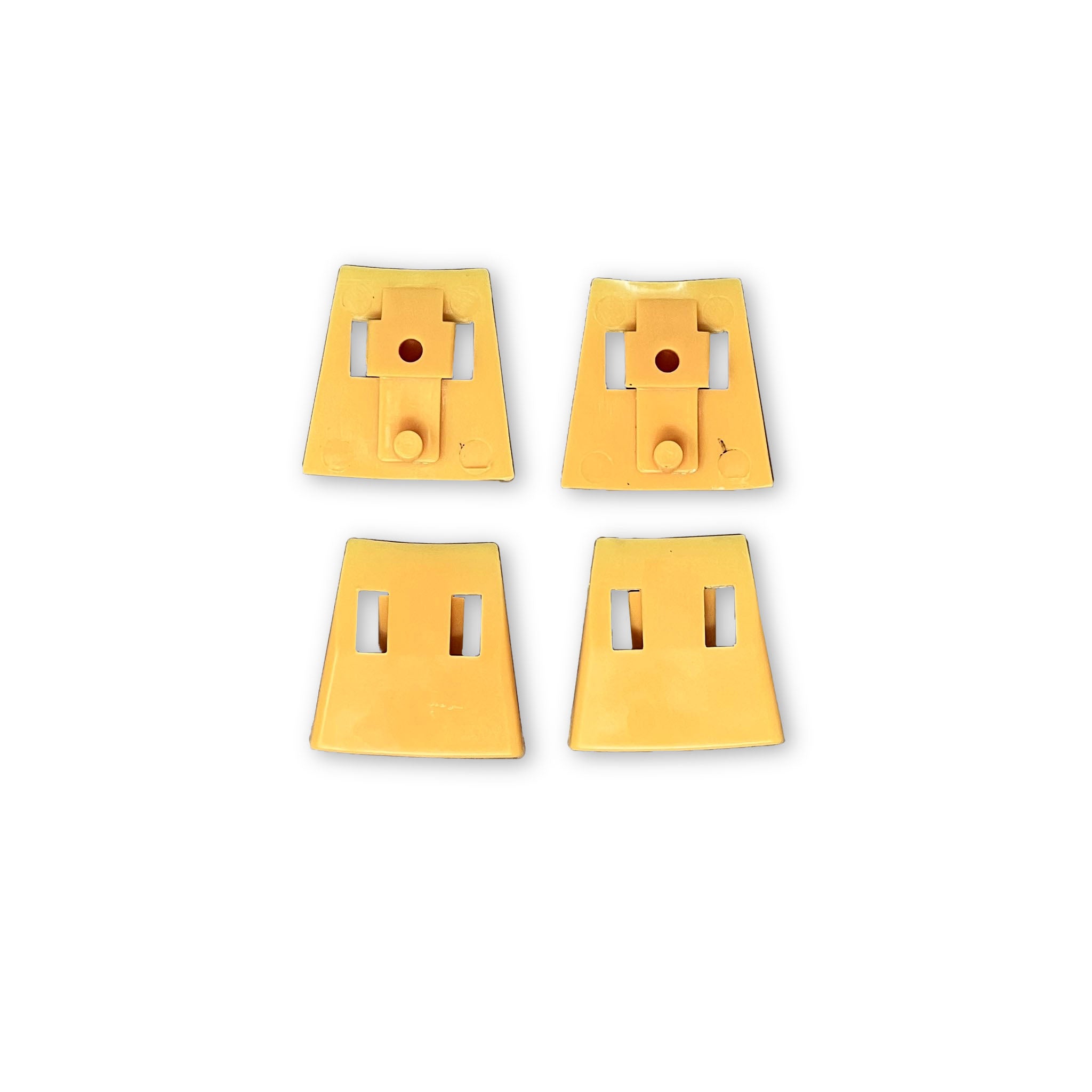 Plastic insert for Jaws Yellow - Pack of 4