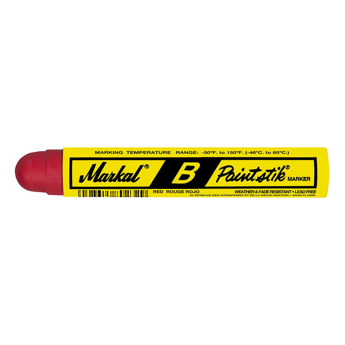 Paint Stick, MARKAL, Red, 3/4" Round (1 bx/12 Sticks)