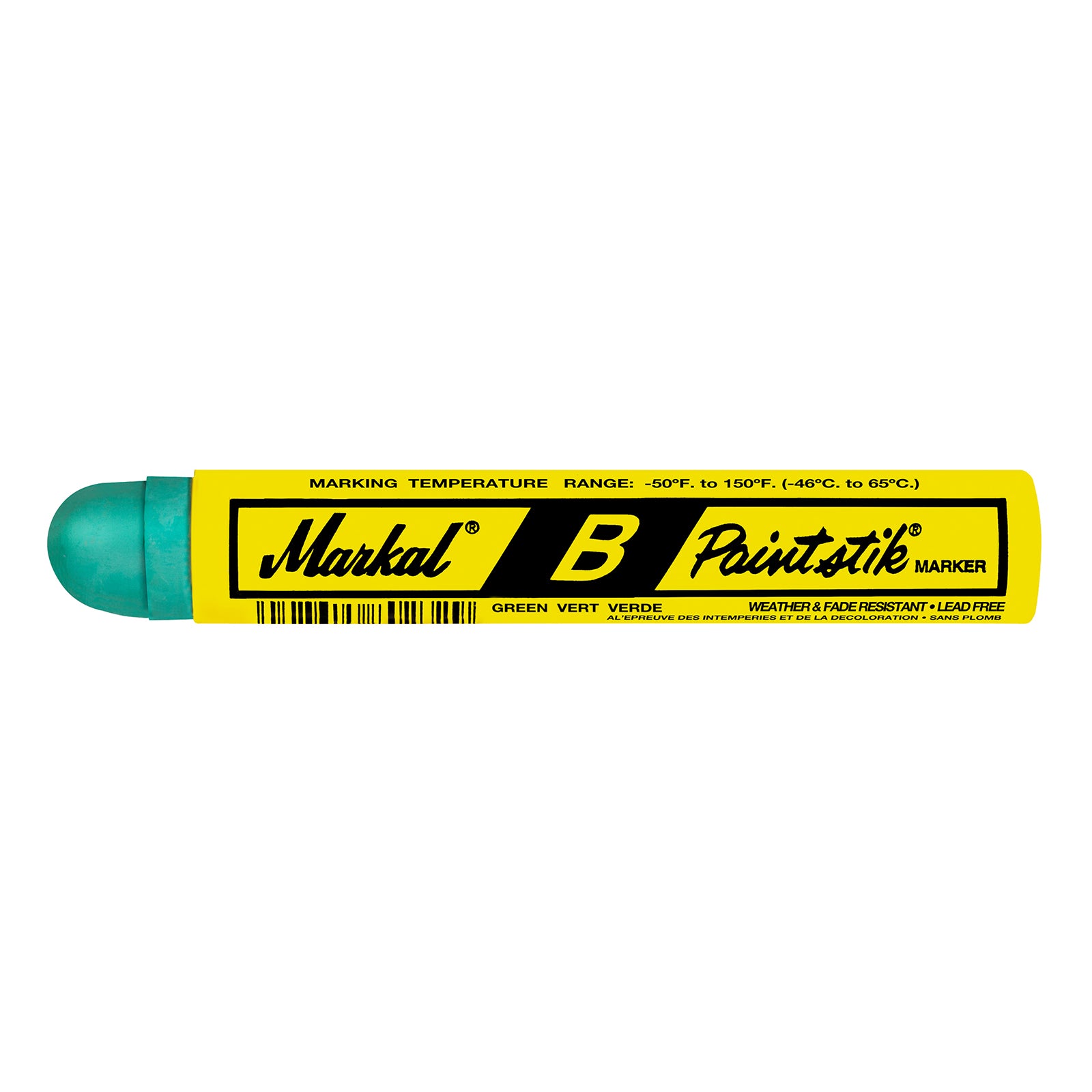 Paint Stick, MARKAL, Green, 3/4" Round (1 bx/12 Sticks)