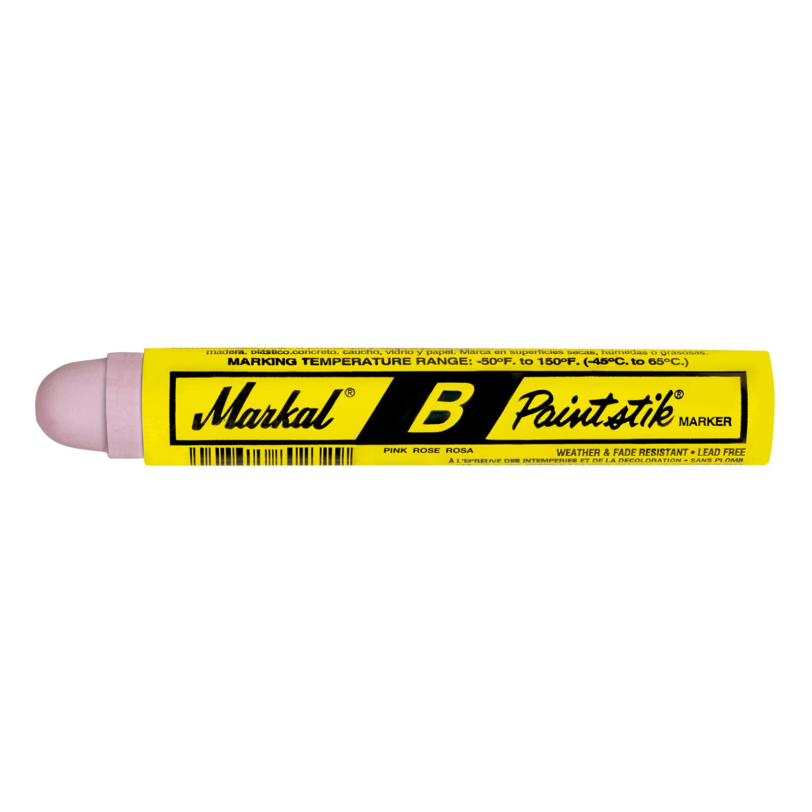 Paint Stick, MARKAL, Pink, 3/4" Round (1 bx/12 Sticks)
