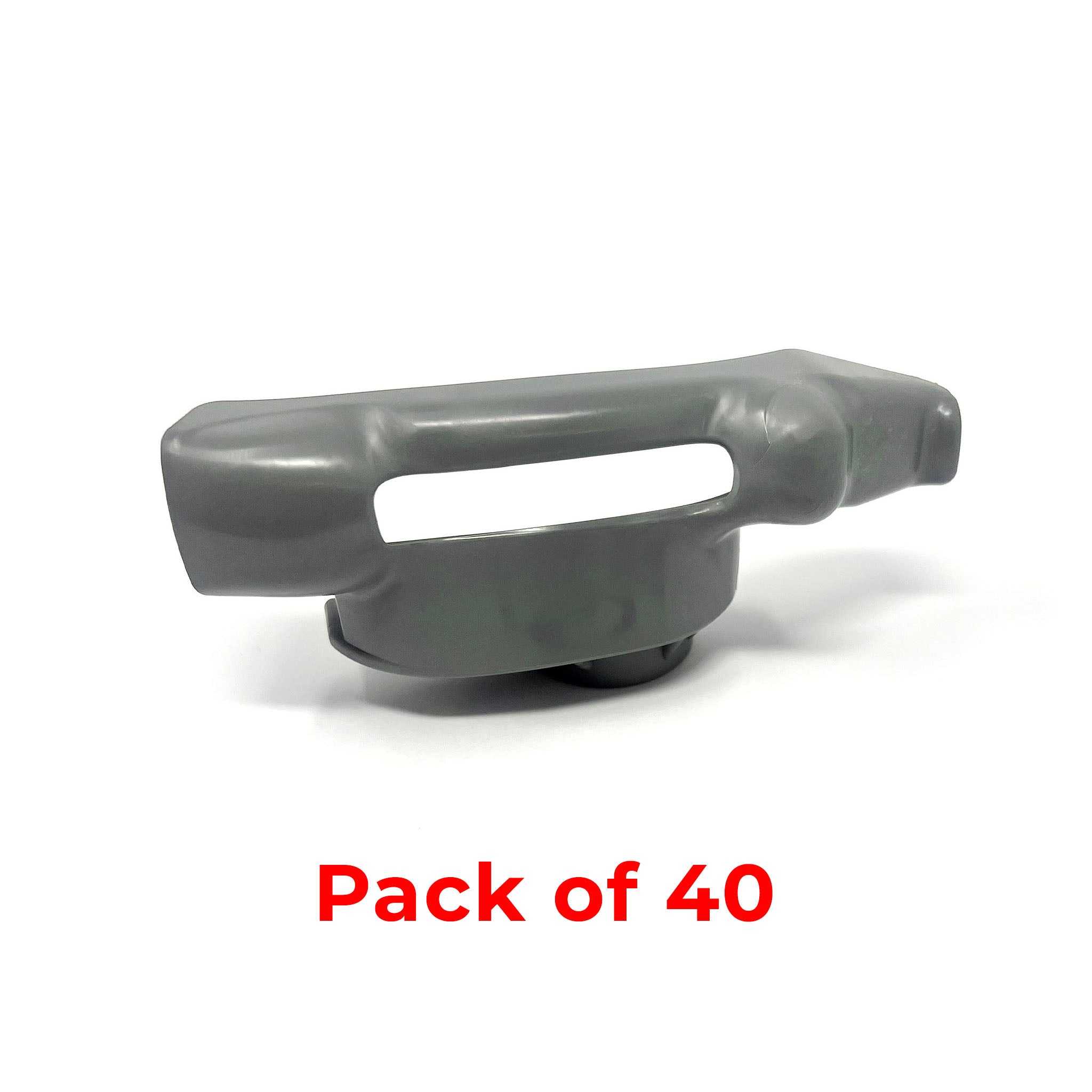 High Spoke M/D Head w/ Low Profile for Coats - USA MADE! Gray - Head Only - 40 pk